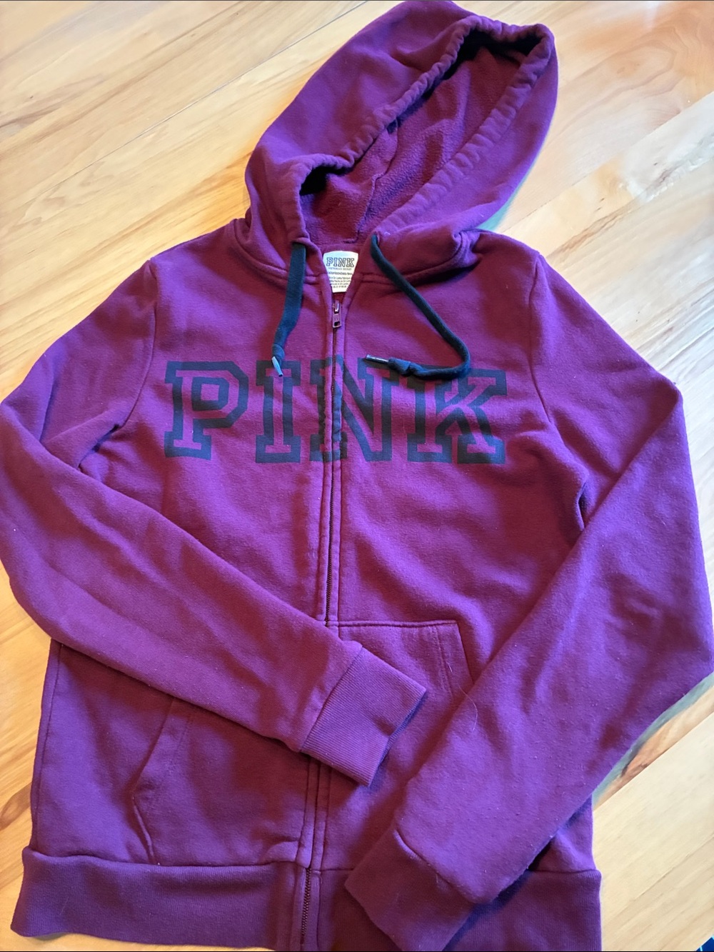PINK Victoria's Secret Hoodie in Plum